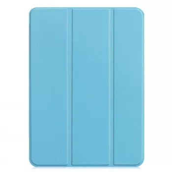 iLike Tri-Fold Eco-Leather Stand Case, skirta Xiaomi Redmi Pad 5 11 / Pad 5 Pro 11 - Sky Blue