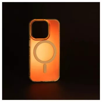 Evelatus Apple iPhone 15 Pro Skaidrus Gradient Magnetinis Dėklas Chameleon