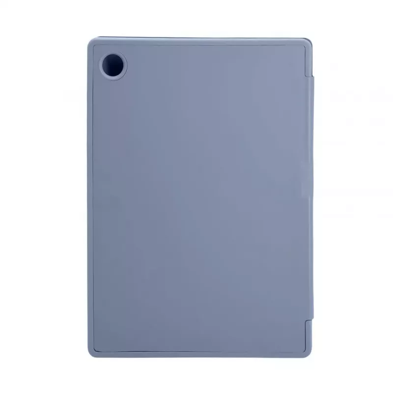 Evelatus Galaxy Tab A8 10.5 planšetinio kompiuterio dėklas su imitaciniu mikropluoštu viduje, levandų pilka