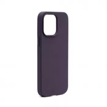 Connect Apple iPhone 14 Pro Max Premium MagSafe Soft Touch Silicone Case New Function Purple