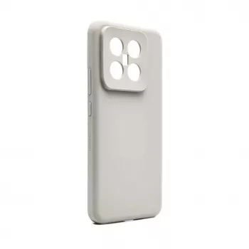 Connect Xiaomi 14 Pro Premium Quality Magnetic Soft Touch Silicone Case Grey
