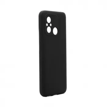 Connect Xiaomi Redmi 12C Premium Quality Soft Touch Silicone Case Black