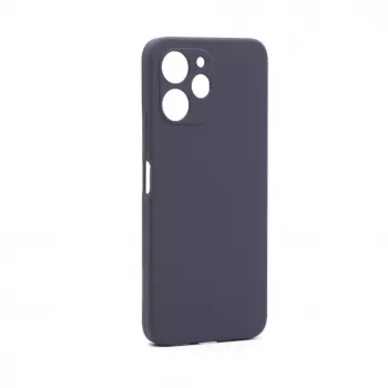 Connect Xiaomi Redmi 12 / Redmi 12 5G Premium Quality Soft Touch Silicone Case Midnight Blue