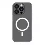 Connect Apple iPhone 14 Pro skaidrus dėklas su magnetais ir kameros apsauga