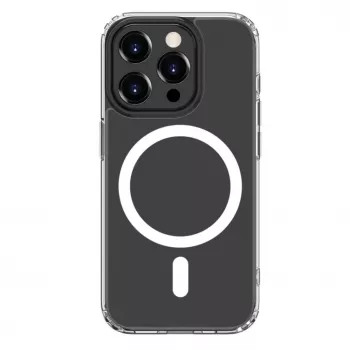 Connect Apple iPhone 14 Pro skaidrus dėklas su MagSafe, permatomas