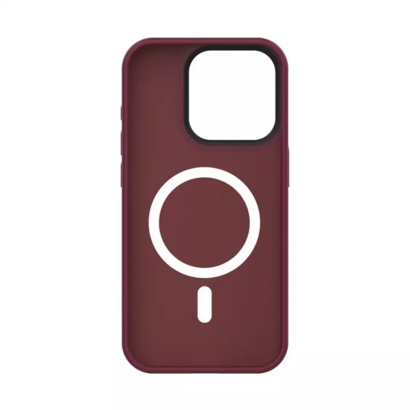Connect Apple iPhone 15 Pro Max Hybrid Case With Magnetic PC+TPU Plum
