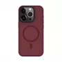 Connect Apple iPhone 15 Pro Max Hybrid Case With Magnetic PC+TPU Plum