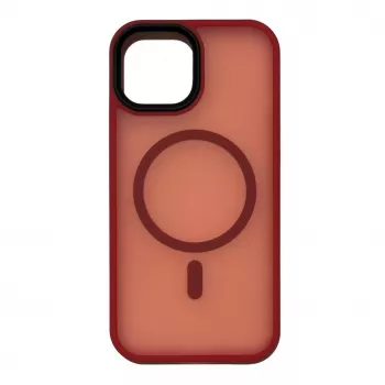 Connect Apple iPhone 15 Hybrid Case With Magnetic PC+TPU Red