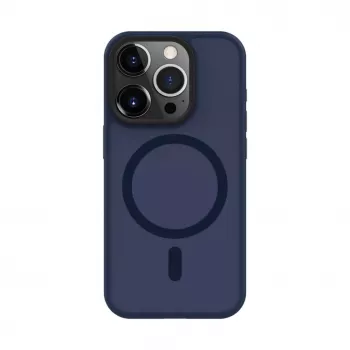 Connect Apple iPhone 15 Pro Hybrid Case With Magnetic PC+TPU Blue