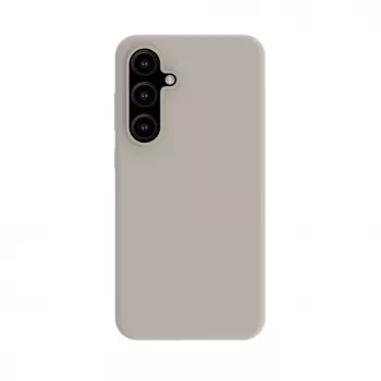 Evelatus Samsung Galaxy S24 Ultra Premium Soft Touch Silicone Case sidabrinė