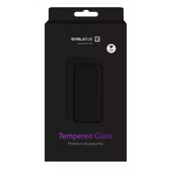 Evelatus Xiaomi Poco X6 Pro 0,33mm Flat Clear Tempered Glass Screen Protector su Japoniškais Klijais ir Antistatine Danga