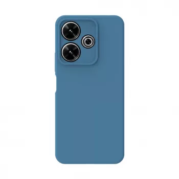 Connect Xiaomi Poco X6 Premium Quality Soft Touch Silicone Case Midnight Blue