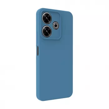 Connect Xiaomi Poco X6 Premium Quality Soft Touch Silicone Case Midnight Blue