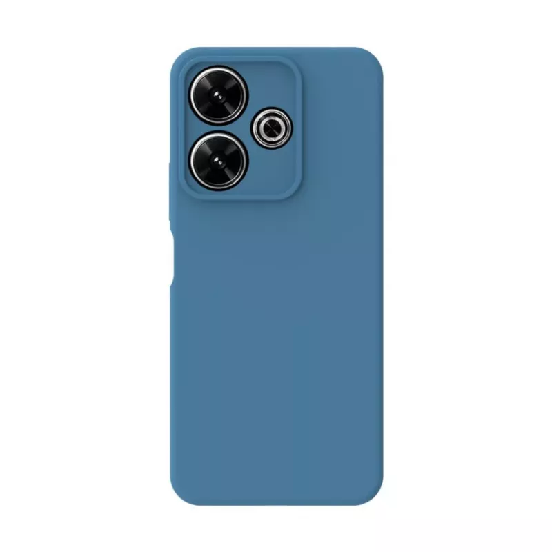 Connect Xiaomi Poco X6 Pro Premium Quality Soft Touch Silicone Case Midnight Blue