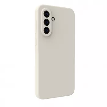 Connect Samsung Galaxy A35 5G Premium Quality Soft Touch Silicone Case sidabrinis