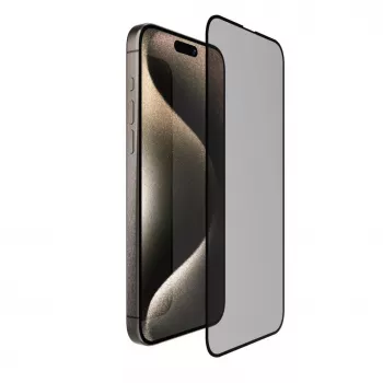 Connect Xiaomi Redmi 13C 4G / Poco C65 Privacy 2.5D Silk Full Cover Anti-Static Stronger Black