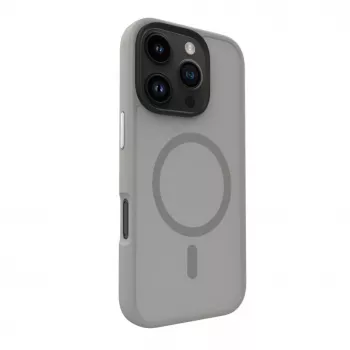Evelatus Apple iPhone 16 Pro Max Hybrid Case with MagSafe PC+TPU sidabrinė