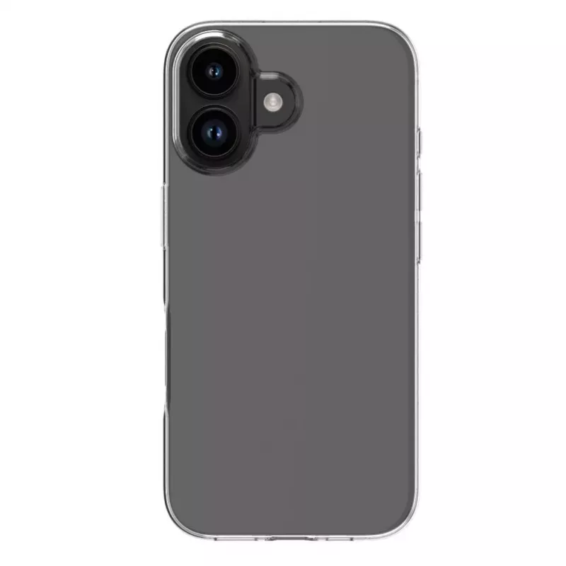 Evelatus Apple iPhone 16 Plus skaidrus silikoninis dėklas 1,5mm TPU permatomas