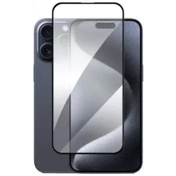 Evelatus Apple iPhone 16 Pro / 17 2.5D Full Cover Glass Anti-Static Light Black