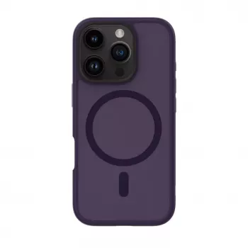 Evelatus Apple iPhone 16 Pro Hybrid Dėklas su MagSafe PC+TPU Violetinis