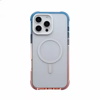 Evelatus Apple iPhone 16 Pro Max Defender Gradient Color MagSafe Dėklas Mėlyna Rožinė