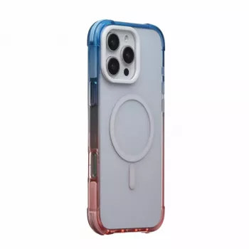 Evelatus Apple iPhone 16 Pro Max Defender Gradient Color MagSafe Dėklas Mėlyna Rožinė