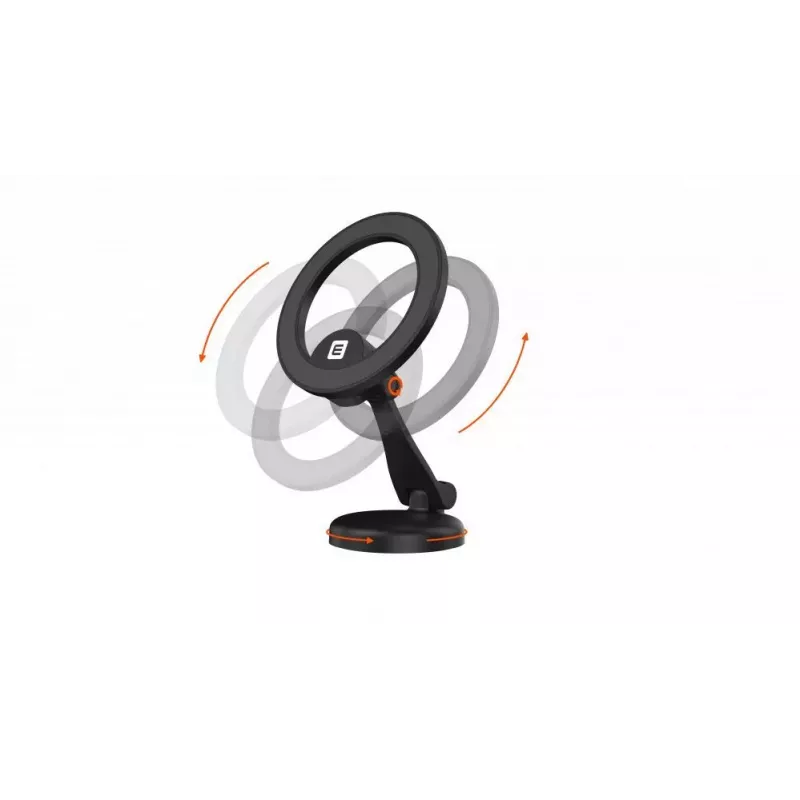 Evelatus Car Holder Magnetic 360° su 34 magnetais EVECHMSM Juoda