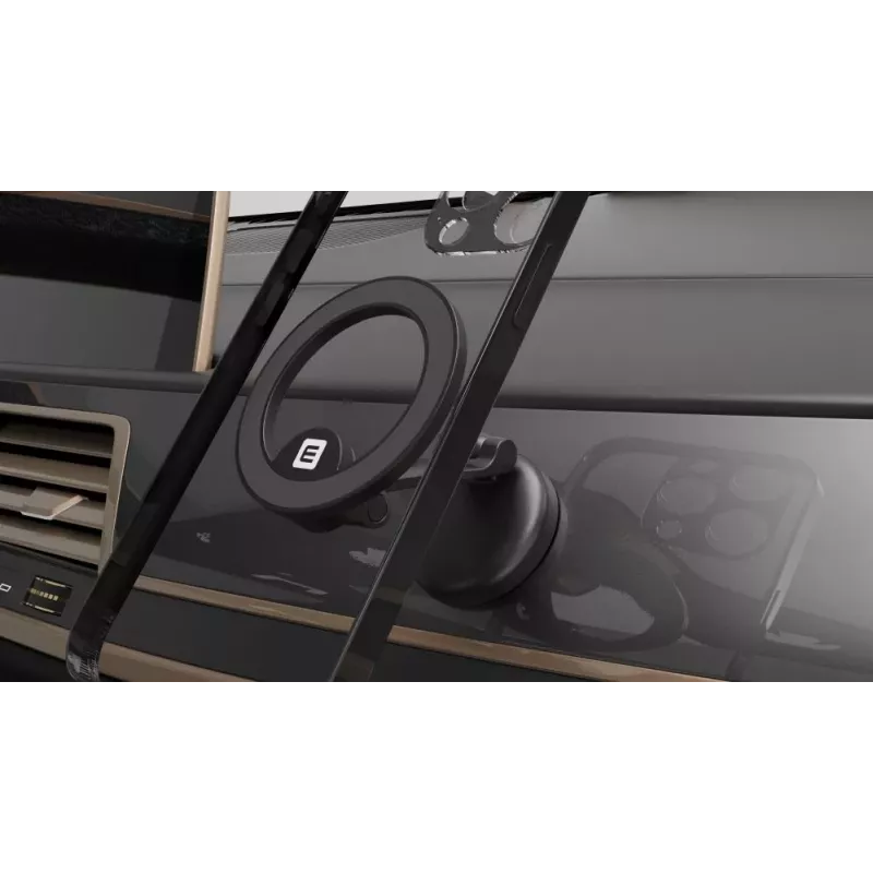 Evelatus Car Holder Magnetic 360° su 34 magnetais EVECHMSM Juoda