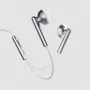 Evelatus Crystal Clear Audio Headphones with 3.5 mm Jack and Microphone CCA-3.5WH