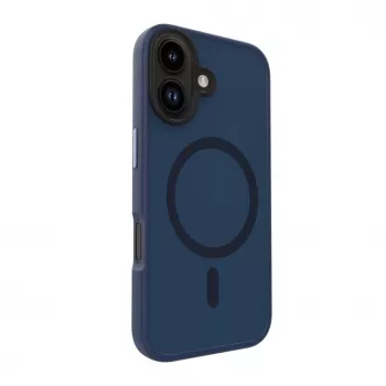 Evelatus Apple iPhone 16 Plus Hybrid Case su MagSafe PC+TPU tamsiai mėlyna