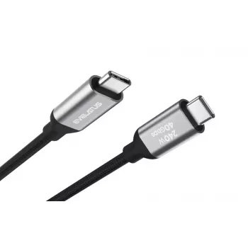 Evelatus Flex Cable Pro USB 2.0 Type C to Type C 1.2M 240W 5A juoda