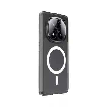 Evelatus skaidrus dėklas su magnetiniu žiedu, skirtas Xiaomi Redmi Note 14 Pro 4G / Poco X7