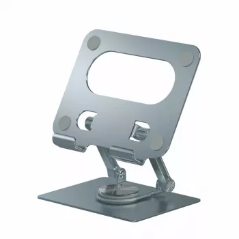 EVELATUS Universal D68 Holder 360 Tablet Stovas D68HTS Aliuminis Sidabrinis
