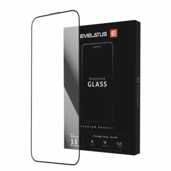 Evelatus Samsung Galaxy S25 Corning Gorilla Glass Anti-Static 3D Full Cover 10X Stronger Screen Protector