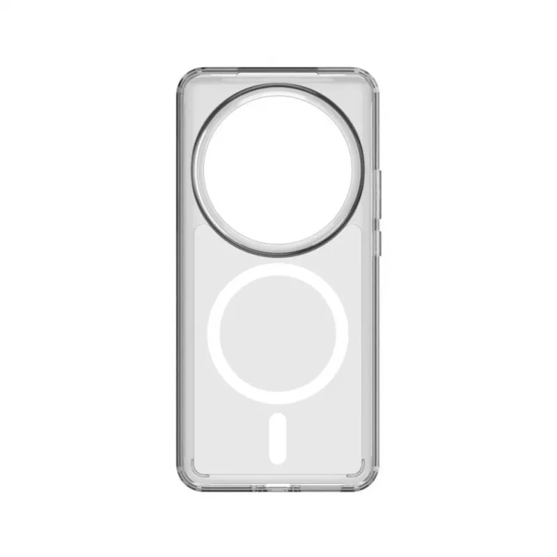 Evelatus Xiaomi 15 Ultra skaidrus dėklas su magnetiniu žiedu