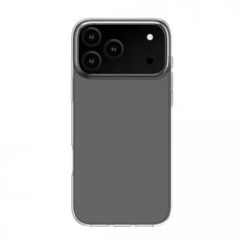 Evelatus Apple iPhone 17 Pro Max Clear Silicone Case 1,5mm TPU Skaidrus
