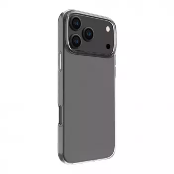 Evelatus Apple iPhone 17 Pro Max Clear Silicone Case 1,5mm TPU Skaidrus