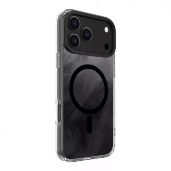 Evelatus Apple iPhone 17 Pro Max IMD Glacier Case su MagSafe, juoda