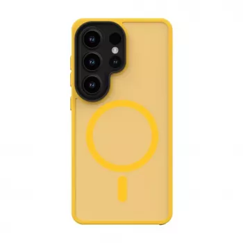 Evelatus Samsung Galaxy S26 Ultra Hybrid Case su Magnetiniu PC+TPU Oranžinis