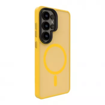 Evelatus Samsung Galaxy S26 Ultra Hybrid Case su Magnetiniu PC+TPU Oranžinis