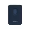 Evelatus Universal PU Leather Wallet with MagSafe tamsiai mėlyna