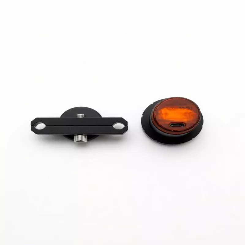 iLike Smart USB Rechargeable Bike Tail Light su stabdžių jutikliu, 7 apšvietimo režimai, IPX5 atsparus vandeniui, aliumininis dviračio galinis žibintas, tvirtinimas prie sėdynės bėgelio