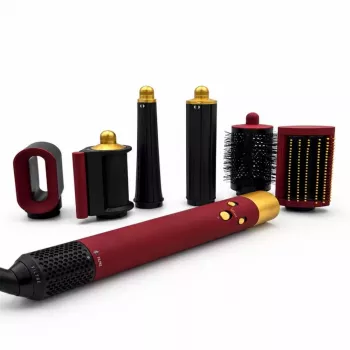 iLike Air Styling System – 6-in-1 Plaukų Formavimo Įrankių Rinkinys - 1200W Raudona