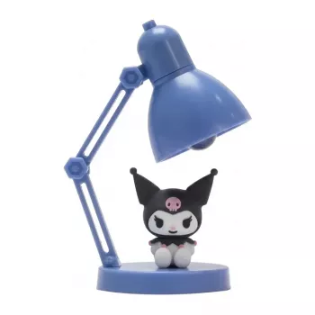BLUE SKY Studios Sanrio Kuromi stalinė lempa purpurinė LED USB jutiklinis lankstus kaklelis