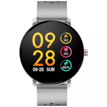 Denver SW-171 Grey Smartwatch su 1,3 colio IPS jutikliniu ekranu, širdies ritmo matuokliu, IP67, Bluetooth 5.0
