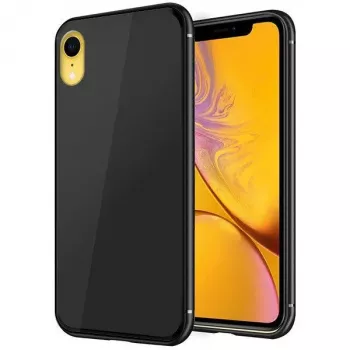 GreenGo Glass Case for Apple iPhone XR - Black