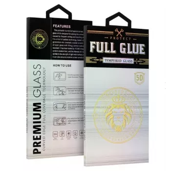 iLike Apple iPhone 17 AIR HARD Full Glue 5D Grūdinto stiklo ekrano apsauga juoda