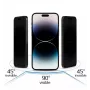 iLike Apple iPhone 17 Grūdintas privatumo stiklas juodas