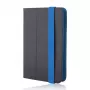 GreenGo Universal Case Orbi, skirtas planšetei 7-8 colių, juoda mėlyna