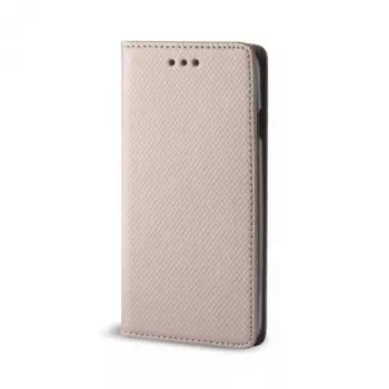 GreenGo HTC 530 Smart Magnet Gold Flip Case